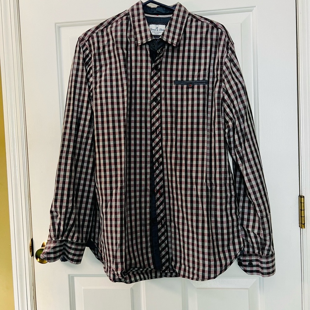 Thread & Cloth Button Down Long Sleeves Shirt